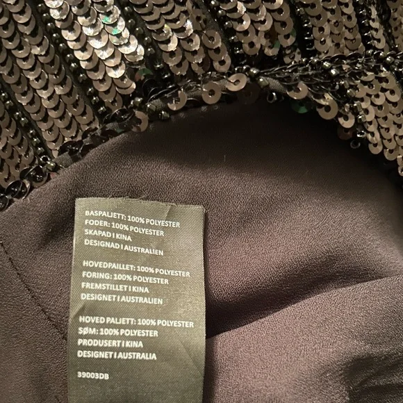 Bardot  black sequins dress - Picture 6 of 8